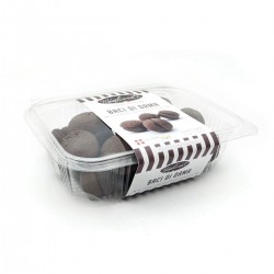 Baci di dama al cacao con cioccolato