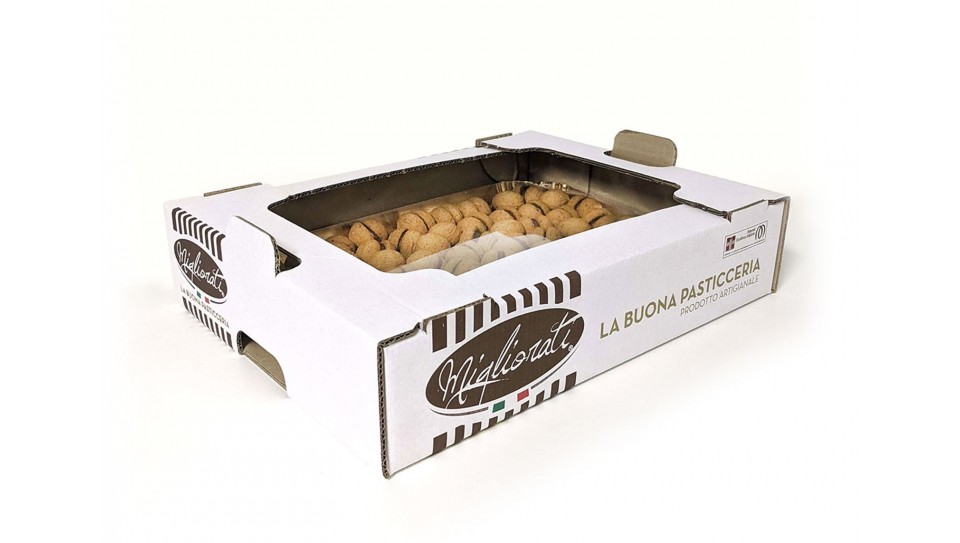 Nuova confezione per vassoio da 1 Kg